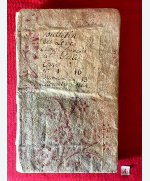 Bulletin des lois de l’Empire Français Série 4. 1805. Lot de 4 Tomes.