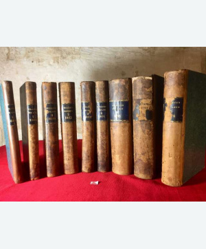 Bulletin des Lois de l’Empire Français Série 4. 1814. (Lot de 9 Tomes)